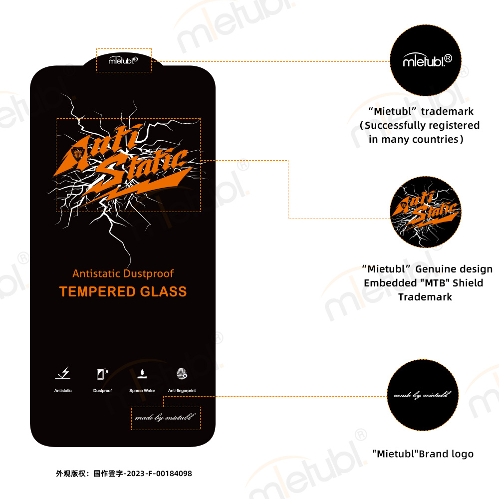 抗静电钢化膜 ANTISTATIC GLASS - product image 3